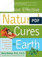 The Most Effective Natural Cures On Earth The Surprising - Unbiased Truth About What Treatments Work PDF