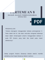 Pertemuan 8 Mikrokontroler PDF