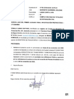 Pago Total de Reparación Civil - Muigel Angel Delgado Gonzales