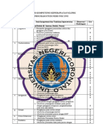 Daftar Kompetensi Keperawatan Klinik