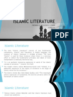 Islamic Literature Nature and Scope