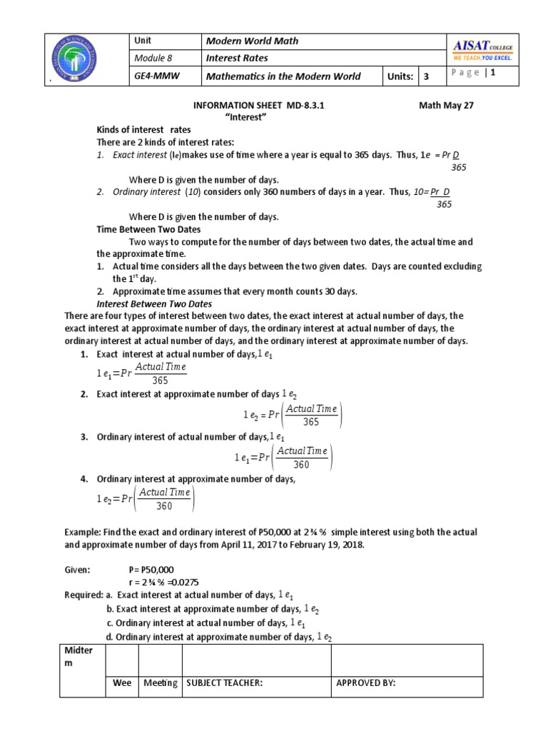 Interest Rates in Modern Finance | PDF | Stocks | Bonds (Finance)