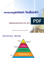 Pengantar Manajemen Industri