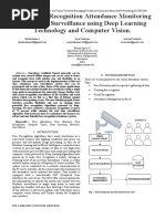 Vision-Face Recognition Attendance Monitoring System For Surveillance Using Deep Learning Technology and Computer Vision