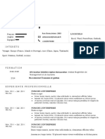 84 Modele CV Word Doc 97 2003