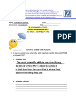 Activity 3 Science Processes and Skills