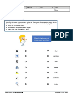 Worksheet: Level Task Class Student(s) Date