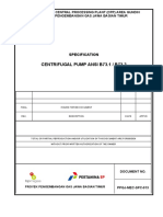 PPGJ - MEC - SPC - 013 - BID Specification Centrifugal Pumps ANSI B73.1 B73.2