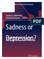 Sadness or Depression International Perspectives On The Depression Epidemic and Its Meaning PDF
