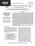 Assessment of Complications of Hemodialysis Patients in A Tertiary Care South Indian Teaching Hospital