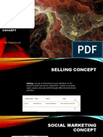 Selling Concept Social Marketing Concept: By-Pankaj Prasad