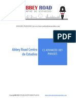 Abbey Road Centro de Estudios: C1 Advanced: Key Phrases