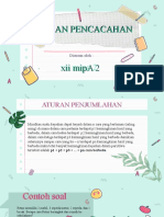 Aturan Pencacahan (Xii Mipa 2)