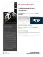 The Theatre of Thomas Ostermeier PDF