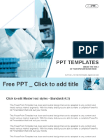 Scientific Researcher in Medical PowerPoint Templates Standard