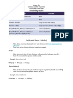 Lecture File - Acid Base and Salt Preparations