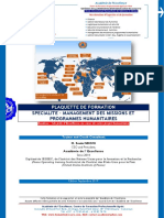 MPH Plaquette de Formation - Management Des Missions Et Programmes Humanitaires PDF