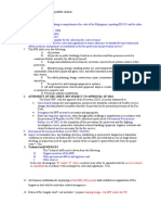 Fire Code of The Philippines Prelim Review: "B" And/or "C" Above Service or Hired As Consultants