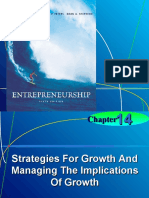 ENT Chapter 14 Strategies For Growth and Managing The Implications of Growth