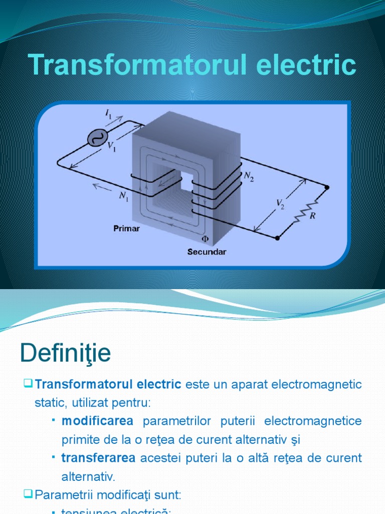 Transformatorul Electric | PDF