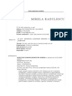 CV Mirela Radulescu Expert Contabil
