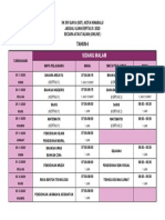 New Jadual Ujian Bertulis Online (Malam) TH 4