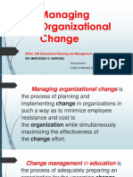 Managing Organizational Change PDF