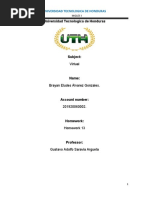 Module No. 13 Homework Template