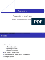 Fundamentals of Power System: School of Electrical and Computer Engineering
