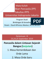 Pancasila dalam Lintasan Sejarah Bangsa