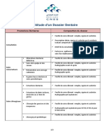 CNSS Dentaire Pieces A Fournir