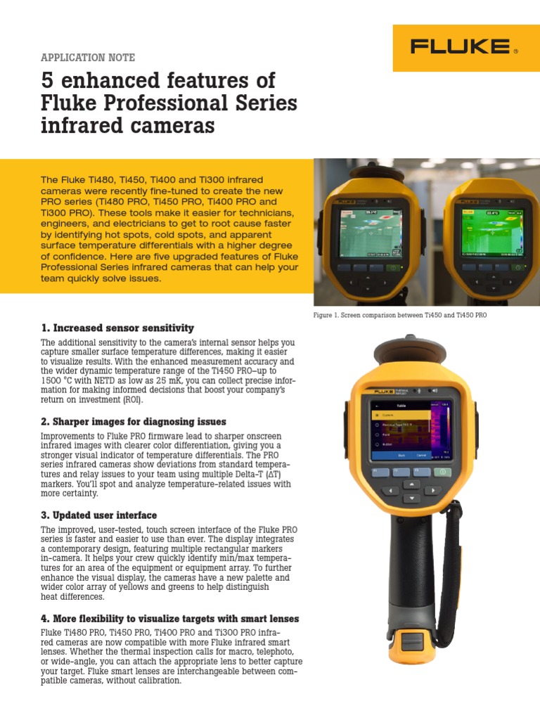 5 Enhanced Features of Fluke Professional Series Infrared Cameras | PDF ...