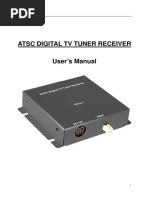 Atsc Digital TV Tuner Receiver