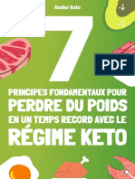 ATELIER KETO™ - Les 7 principes fondamentaux du régime keto