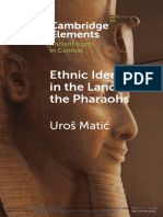 Ethnic Identities in The Land of The Pharaohs