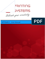 UP Plus 2 3D Printer Manual PDF