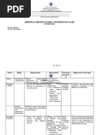 instructional plan_training output