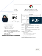 Ujian Masuk PTKIN IPS