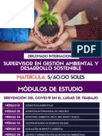 Supervisor en Gestión Ambiental