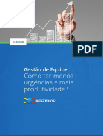 Ebook - Gestão de Equipe - Como Ter Menos Urgências Mais Produtividade