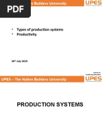 3+30.07.19 Types of production systems, Productivity