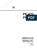 PF-470 PF-471: Service Manual