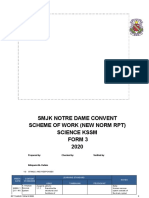 RPT Science Form 3 2020 NEW NORM PDF