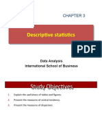 Measures of Central Tendency and Dispersion