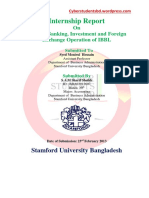 Internship Report: Stamford University Bangladesh