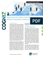 Optimizing The Global Trade Management Solution Evaluation Selection Process
