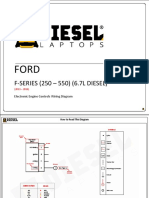 F-SERIES (250 - 550) (6.7L DIESEL) : Electronic Engine Controls Wiring Diagram