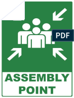 Assembly Road Signage Downloadable 40x 60