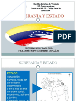 Soberania y Estado