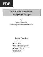 Pile & Pier Foundation Analysis & Design